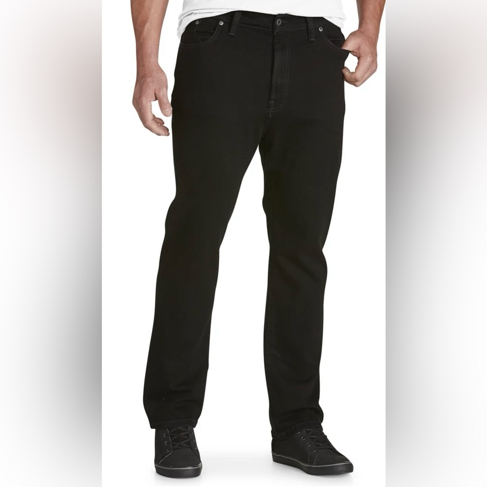 Lucky Brand Men's Athletic fit stretch Black Jeans - Picture 2 of 6